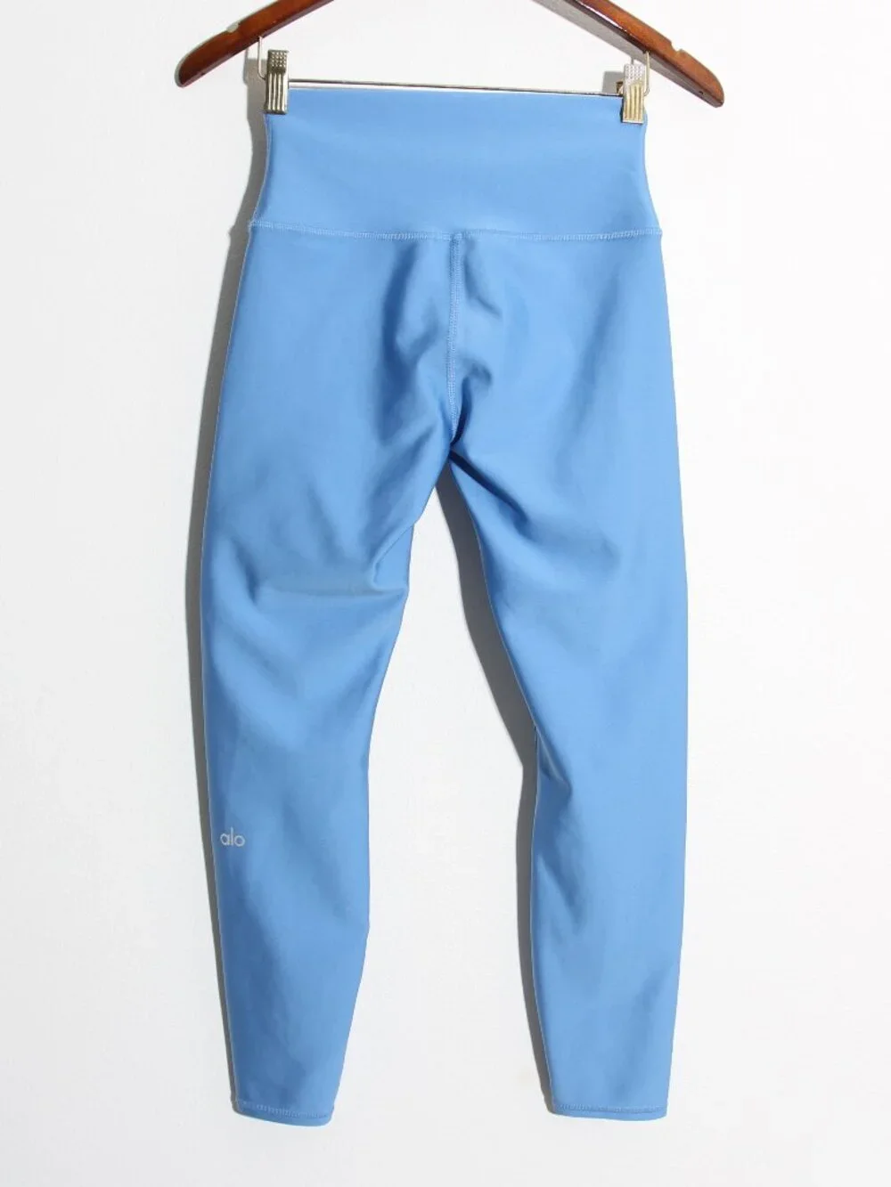 ALO Yoga 7/8 High-Waist Airlift Legging Crystal Clear Blue Size Small